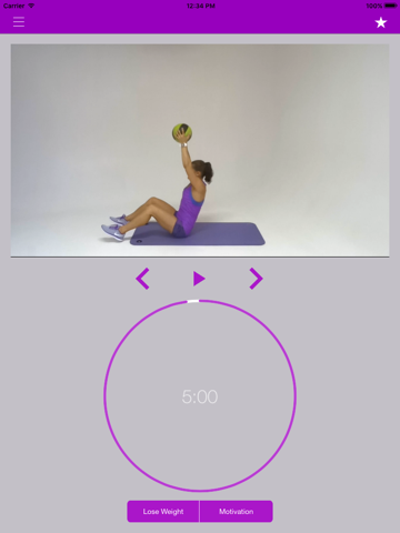 Medicine Ball Fitness Workouts & Exercises Routine screenshot 4