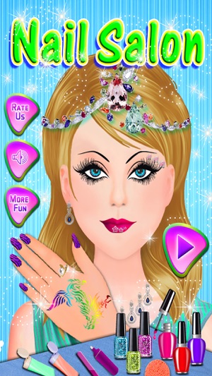 Nail Salon -Girl Make up Makeover Dress up Fashion(圖1)-速報App