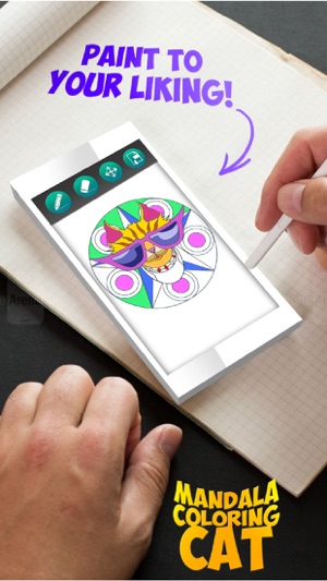 Mandala Coloring - Cat(圖1)-速報App