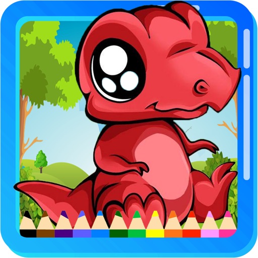 Dinosaur Coloring Pages Little Dinosaur Activities iOS App