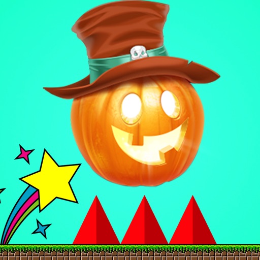 Scary Pumpkin Jump - an amazing halloween running and bouncing game iOS App