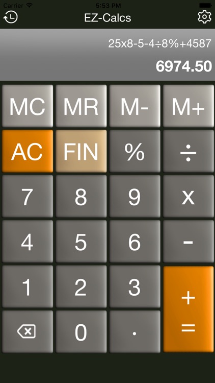 Simple Calculator by EZ-Calcs screenshot-3