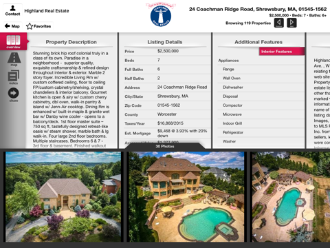 Highland Real Estate Home Search for iPad screenshot 4