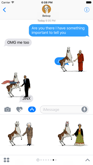 Llama Diplomat - Animated llama stickers(圖3)-速報App