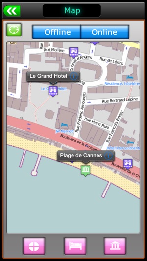 Cannes Offline Map Travel Guide(圖2)-速報App