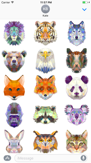 VIP Animal Stickers