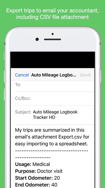 Auto Mileage Logbook TrackerHD screenshot-4