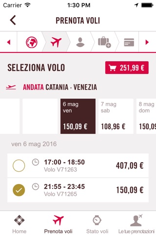 Volotea screenshot 3