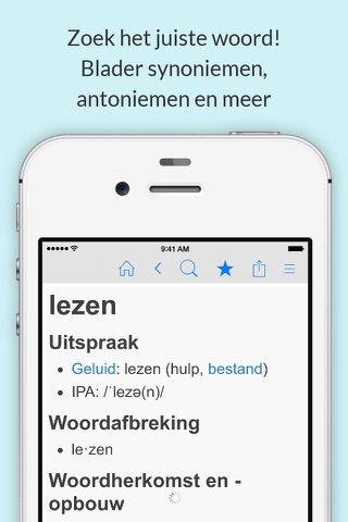 Nederlands Woordenboek. screenshot 3