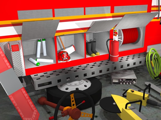 Fix My Truck: Red Fire Engine для iPad