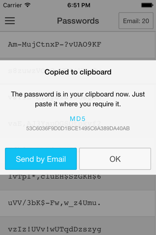 Free Password Generator! screenshot 3