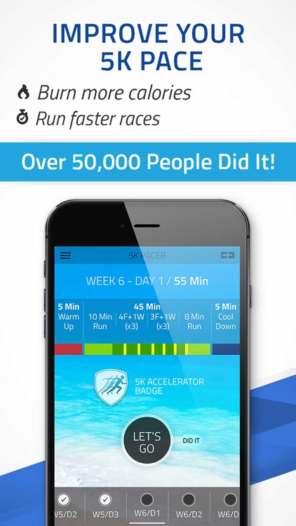 5K Pacer: Run pace training, Run faster