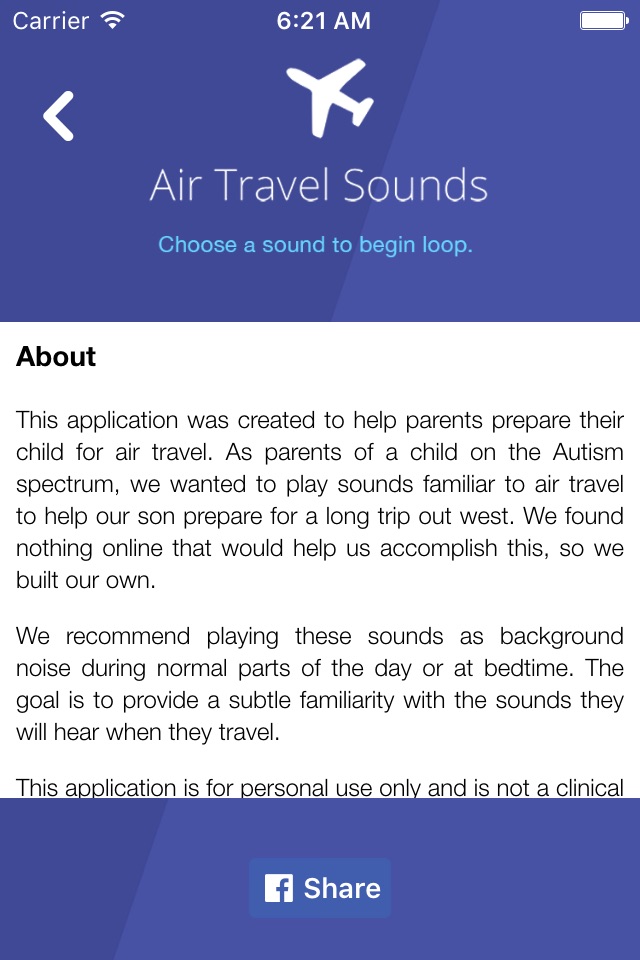 Air Travel Sounds screenshot 3