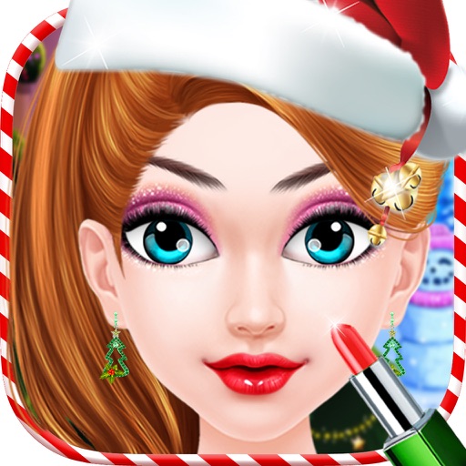 Christmas Makeover 2017 - Spa Makeup Dressup Games iOS App