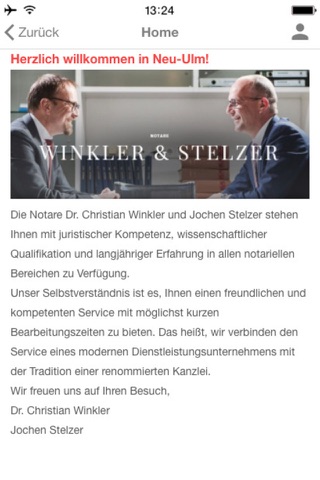 Notare Winkler & Stelzer screenshot 2