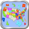 Icon A Puzzle Map Of USA