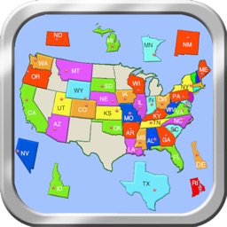 A Puzzle Map Of USA