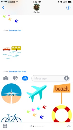 Summer Fun Stickers(圖1)-速報App