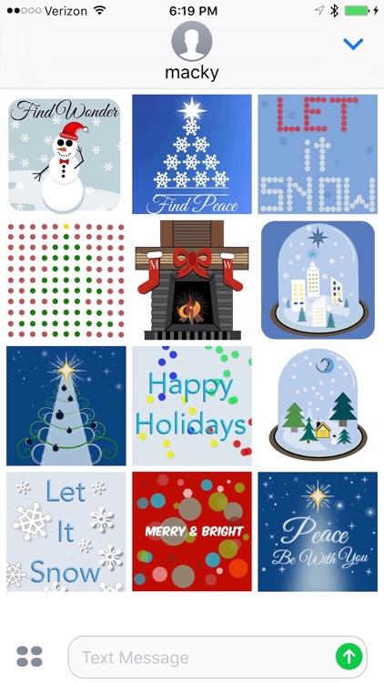 Tis The Season Animated Stickers