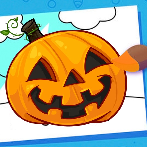 Halloween Colouring Pages : Spooky Fun iOS App