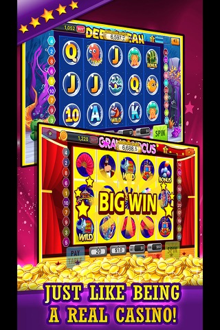 Free Las Vegas Casino Slots Machine Games - Best Spin Win Jackpot Party screenshot 2