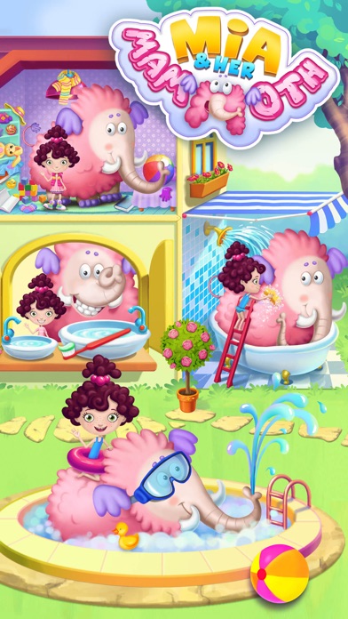 How to cancel & delete Mia and Her Mammoth – Secret Giant Pet Care from iphone & ipad 1