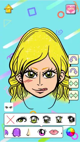 Game screenshot Like me! Let's create a portrait - Anime version hack