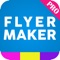 Flyer Maker Pro for iPhone and iPad is your portable flyer design studio