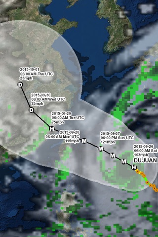Pacific Hurricane Tracker screenshot 3