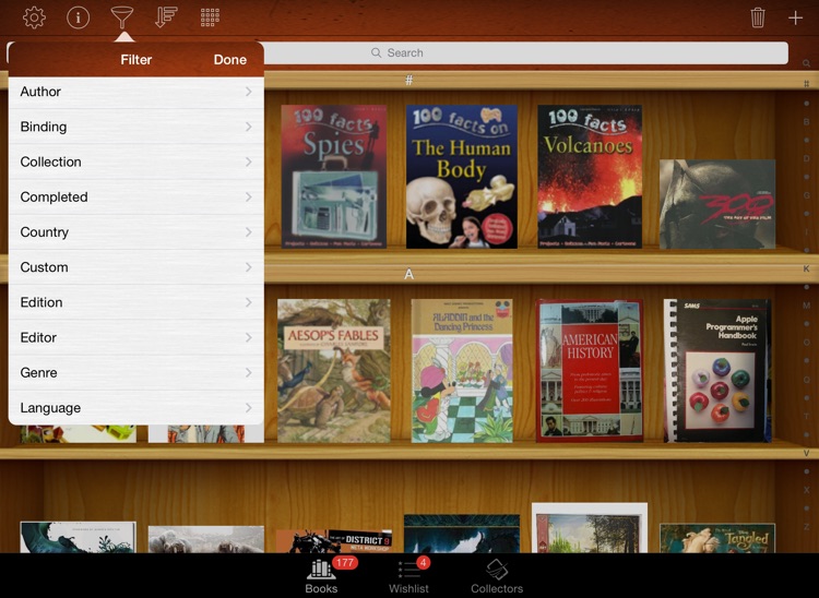 Collectors: Movies Games Books Comics Music - iPad