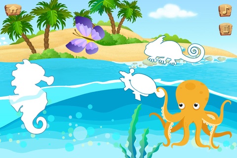 Lola's Beach Puzzle HD screenshot 4