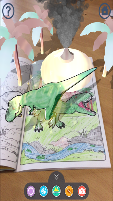 How to cancel & delete AREVO DINO - 3D AR COLORING from iphone & ipad 3