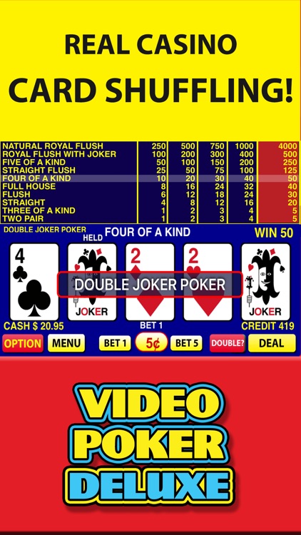 Video Poker Deluxe Casino screenshot-4
