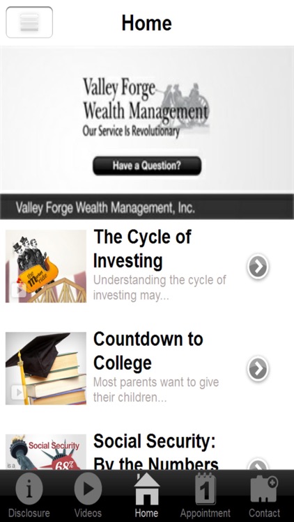 Valley Forge Wealth Management, Inc.