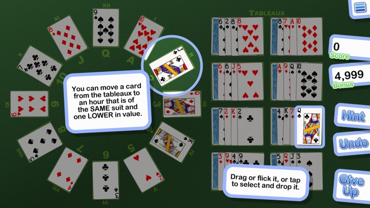 Grandfather Clock Solitaire screenshot-4