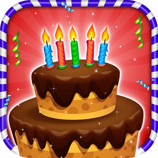 Kids Birthday Cake Maker - Cooking game iOS App