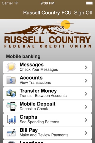 Russell Country FCU screenshot 2