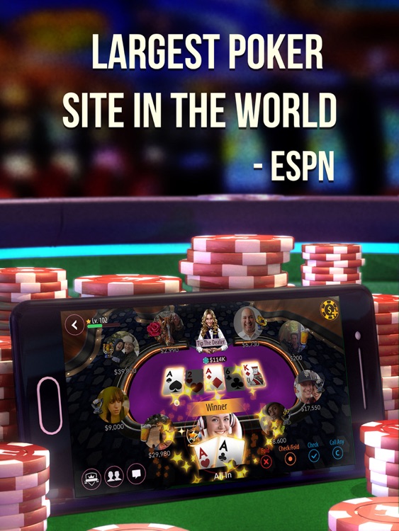 Zynga Poker HD: Texas Holdem screenshot-0