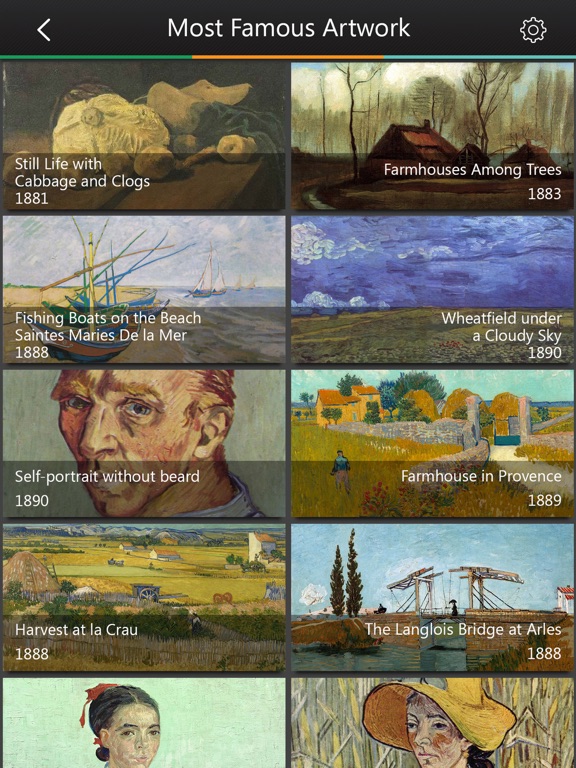 Van Gogh Virtual Museum screenshot 3