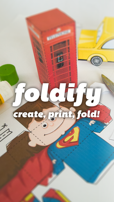 Foldify - Create, Print & Fold
