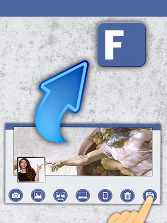 Customize profile photo cover for fb screenshot 3