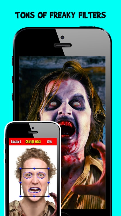 Corpse Cam : Zombie Mask Editor Booth