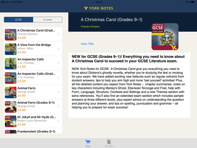 York Notes Study Guide for iPad(圖1)-速報App