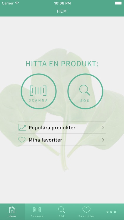 VEGA - hitta vegetariska och veganska produkter