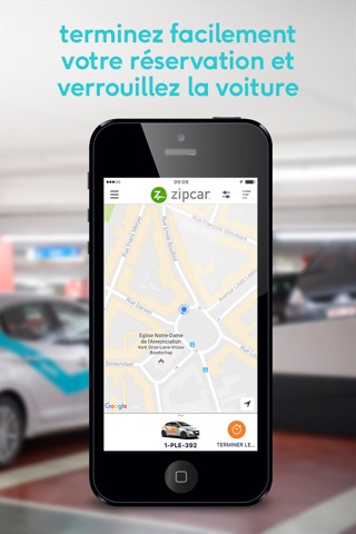 Zipcar Bruxelles screenshot 4