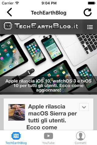 TechEarthBlog App screenshot 2