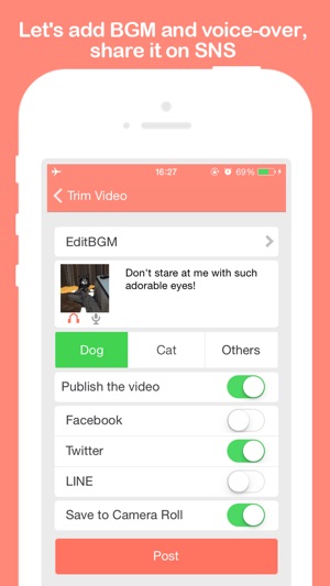 PiVid～You can  share 15 sec videos related to pets !～(圖3)-速報App