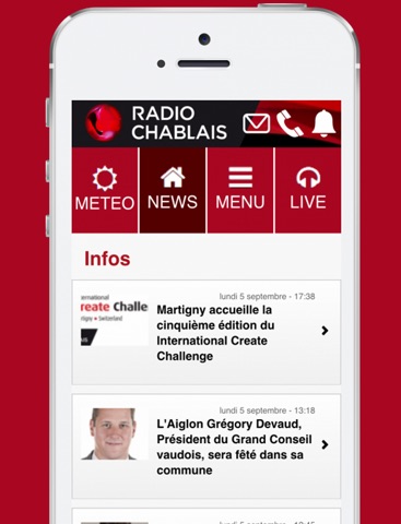 Radio Chablais screenshot 3