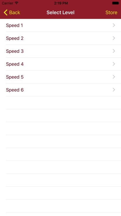 Speed 1-6