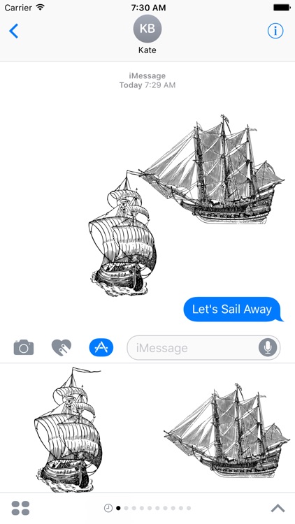 Boats Stickers